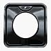Range Kleen Porcelain Square Gas Drip Pan