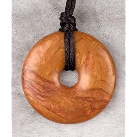 Teething Bling Pendant - Donut Shape (Bronze)