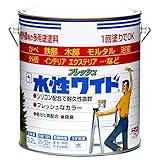 ニッペ 多用途塗料 水性フレッシュワイド ライトグリーン 3.2L
