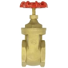 Dixon BGV250 Brass Gate Valve, 2-1/2" NPT Female
