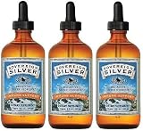 Sovereign Silver (8oz) 10ppm Nano Hydrosol (Liquid) 3 Bottles - NanoSilver