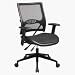Office Star 2387C PROFESSIONAL AIR GRID BACK AND FABRIC SEAT MANAGERS CHAIR WITH ADJUSTABLE PADDED ARMS