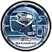 Seattle Seahawks Round Clock