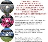 The Guerilla Marketing, Building Effective Lead Capture Web Pages, SIVA Marketing for Kitchen Housewares Businesses