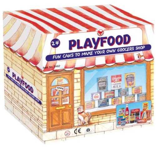 Childrens Toyshop  Toys : 24 Asstd Playfoods