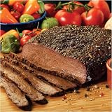 Gourmet Food : Omaha Steaks 1 (3 lb) Smoked Beef Brisket