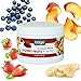 Tsogo Harvest Fruits Powder Blend | Premium Whole Fruit Powder, 78g 48 Servings of Premium Quality 100% Freeze-Dried Bananas, Strawberries, peaches & Blueberries - No Added Flavors, Fillers or Sugars