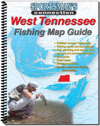 West Tennessee Fishing Map Guide (Sportsman's Connection)