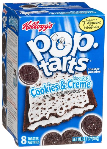 Pop-Tarts, Frosted Cookies & Creme, 8-Count Tarts (Pack of 12)