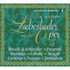 Die sch�nsten Liebeslieder aus der Oper Vol. 3