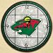 Sports Team Nhl Art Glass Clock
