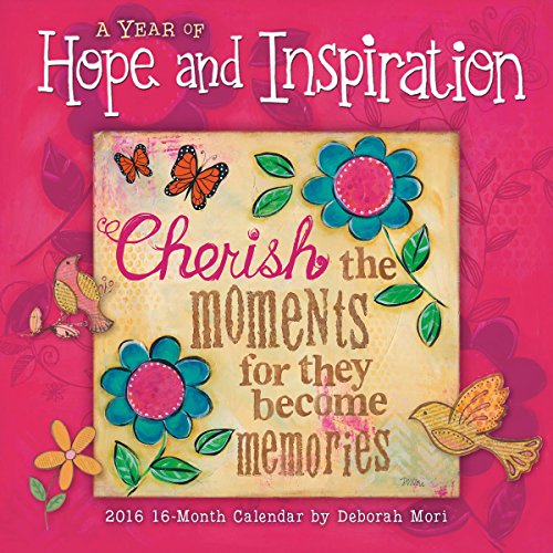 year of hope and inspiration 2016 wall calendar