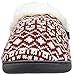MUK LUKS Women's Knit Clog-Fairisle Mule