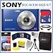 Sony DSC-W330 14.1MP Digital Camera with 4x Wide Angle Zoom with Digital Steady Shot Image Stabilization and 3.0 inch LCD in Blue + 8GB Deluxe Accessory Kit
