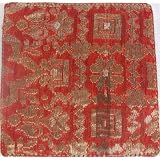 Traditional Indian Ethnic Sari Fabric Glass Coaster