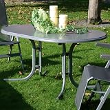 Baleido Tisch 146X94 Cm Silb/Schw. N