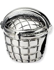 Reflection Beads Silver Woven Basket Career Bead