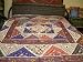 Purple Orange Ivory Bedspread Banjara Mirror Hand Embroidered Wall Tapestry Throw 80x90