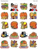 TEACHER CREATED RESOURCES THANKSGIVING 2 STICKERS