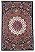 Kayso Star Elephant Tapestry and Beach Sheet Hanging Wall Art, Orange-Blue