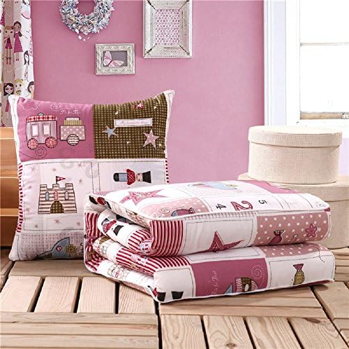 Magic Pillow Quilt, Many Solid Color Soft and Comfortable Pillows, Two Sizes Available,100%polyester (Drummer soldier, 20''x20''(60''x76''))