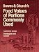 Bowe's & Church's Food Values of Portions Commonly Used