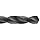 Precision Twist L209 High Speed Steel Taper Shank Drill Bit, Black Oxide Finish, Morse Taper Shank, Spiral Flute, 118 Degree Point Angle