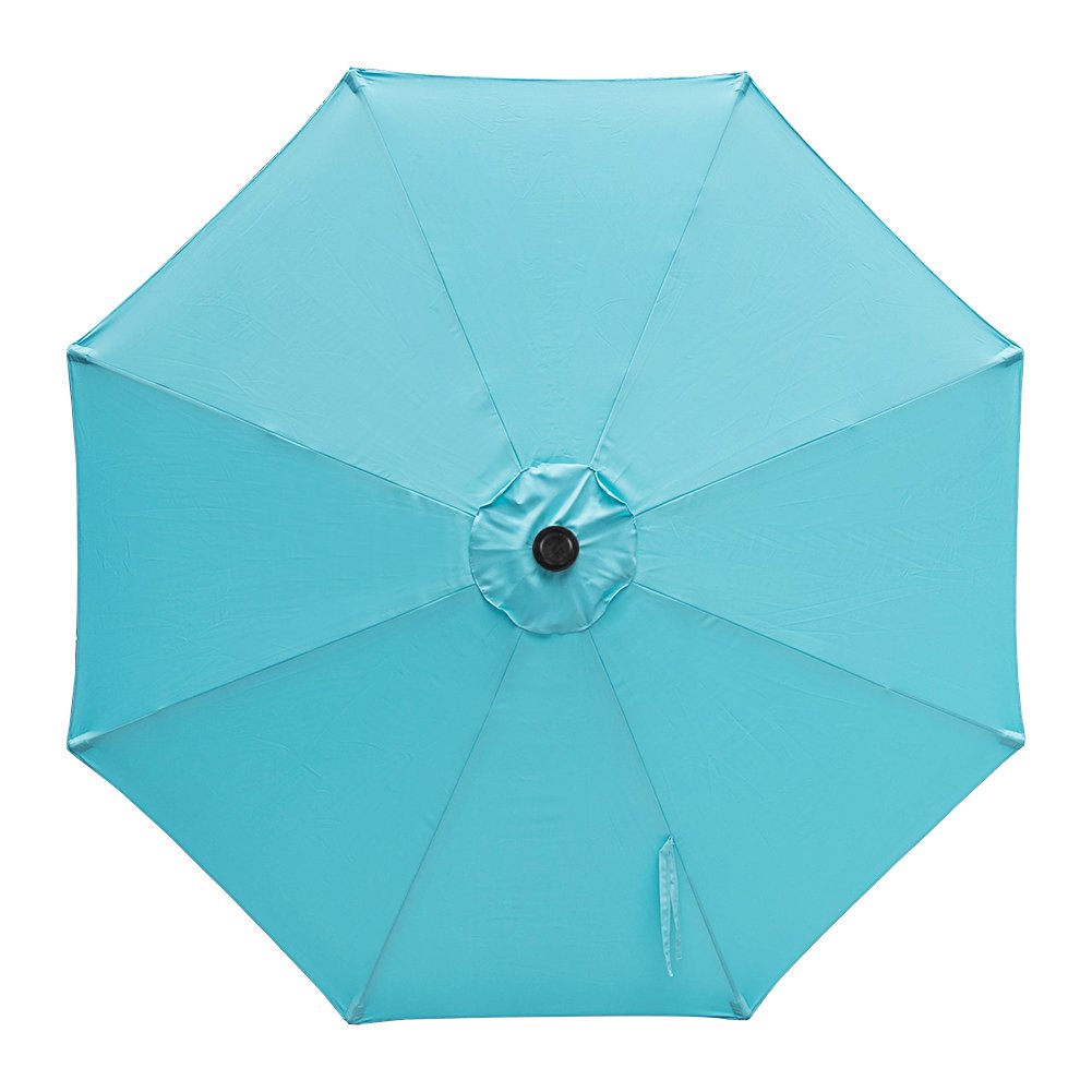 Sundale Outdoor 10 Feet Outdoor Aluminum Patio Umbrella with Auto Tilt and Crank, 8 Alu. Ribs