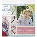 Ammees Babies EDGIT-E105 Edgit Piercing Crochet Hook and Book Set, Lullaby Crochet Edges
