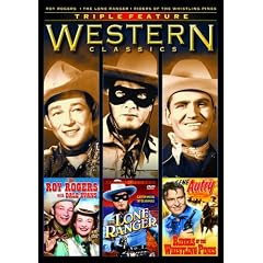 Westerns Classics Triple Feature (Roy Rogers with Dale Evans / The Lone Ranger / Riders of the Whistling Pines)