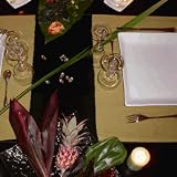 Linum - Arts De La Table - Set De Table « Gran » Lichen  - 34 X 44 Cm
