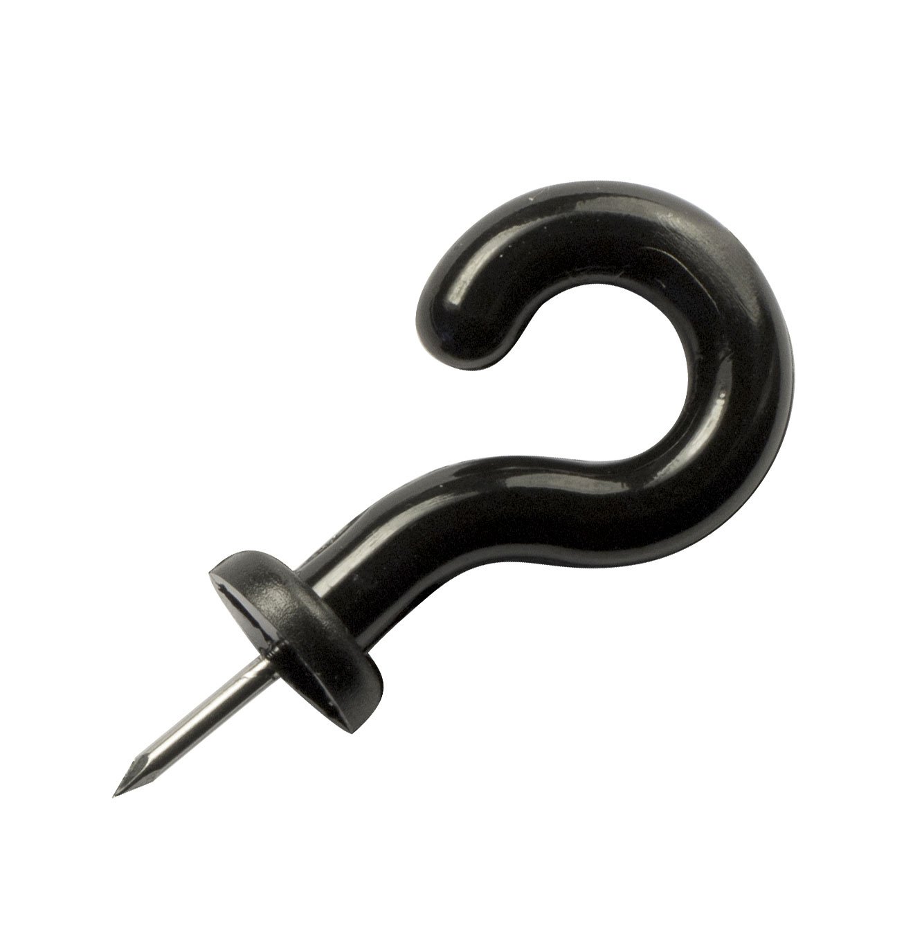 Pinhooks Value Push Pin 40Pack Wall Hooks, Black , New, Free Shipping
