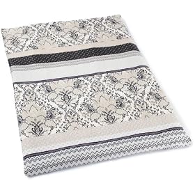 Christy - Ikat - Housse de couette - naturel - 1 personne (Import Grande Bretagne)