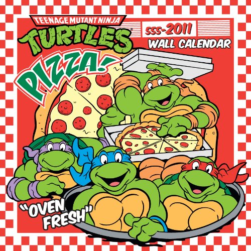  2011 TMNT Retro Calendar: Teenage Mutant Ninja Turtles