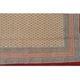 Flat Sheets for Bed Cotton Block Print Home Decor Twin Size (bssht641)