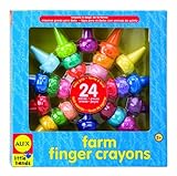 Alex Toys Farm Finger Crayons, Alex Little Hands Art Series