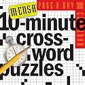 Mensa 10-Minute Crossword Puzzles Page-A-Day Calendar 2009 (Original Page a Day Calendars)