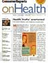 Consumer Reports On Health