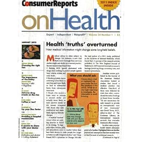 Consumer Reports On Health