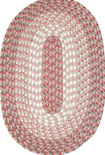 Hometown 30" x 50" Braided Rug in Light Rose