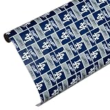 MLB L.A. Dodgers Spirit Block Wrapping Paper