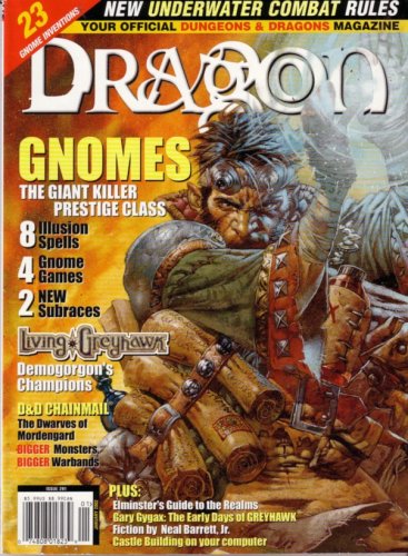 Dragon Magazine #291 Gnomes
