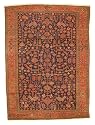 Hand Knotted Wool Antique Karajeh Rug ( 8' 6" X 11' 8")