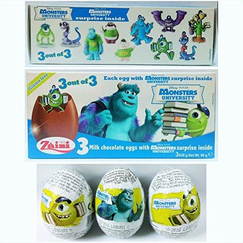 Frozen Zaini Milk Chocolate with Surprise Collection 3 Eggs