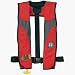 Sporting Goods : Mustang Survival MD3085 Deluxe Manual Inflatable Personal Flotation Device (Red/Carbon)