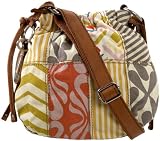 Fossil Tava Fabric Crossbody Patchwork (Patchwork)