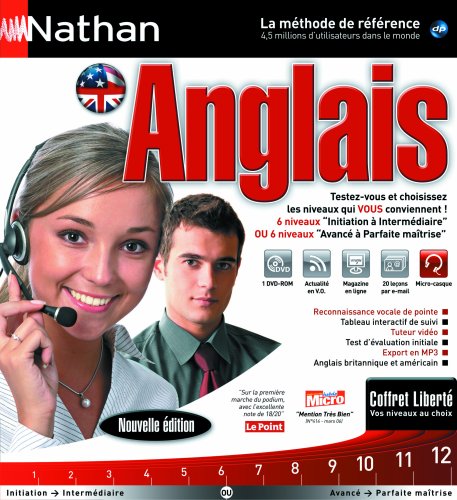 Childrens Toyshop  Logiciels : Nathan langues coffret liberté anglais - Edition 2009