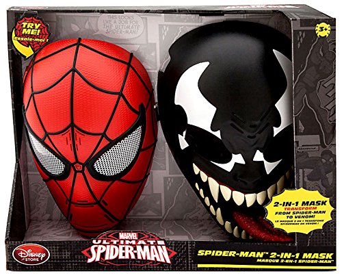 Ultimate Spider-Man Spider-Man 2-in-1 Mask Roleplay Toy [Spider-Man & Venom]
