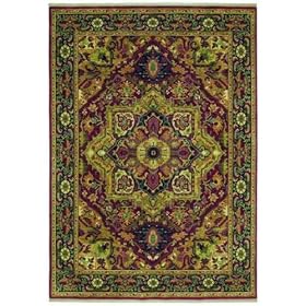 Shaw Area Rugs: Kathy Ireland First Lady Rug: Stately Empire Ancient Red 10800: 9'6x13'1... by Shaw Rugs