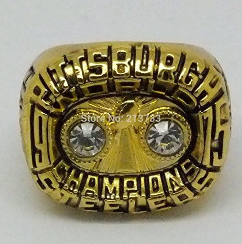 GLucky Jew: 1975 Pittsburgh Steelers World Championship Rings as gift